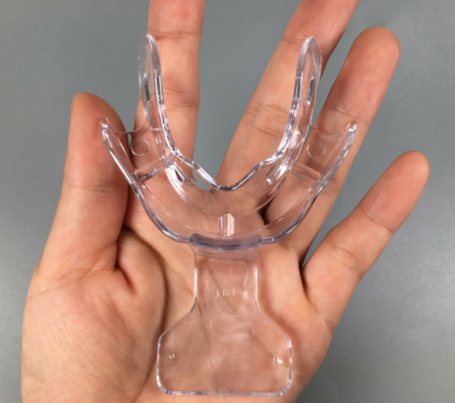 18Pcs/2Pc Dental Impression Trays Frame Cut Back Edentulous Jaw Dental FCB Repeated Use Denture Made Teeth Mouth Tray