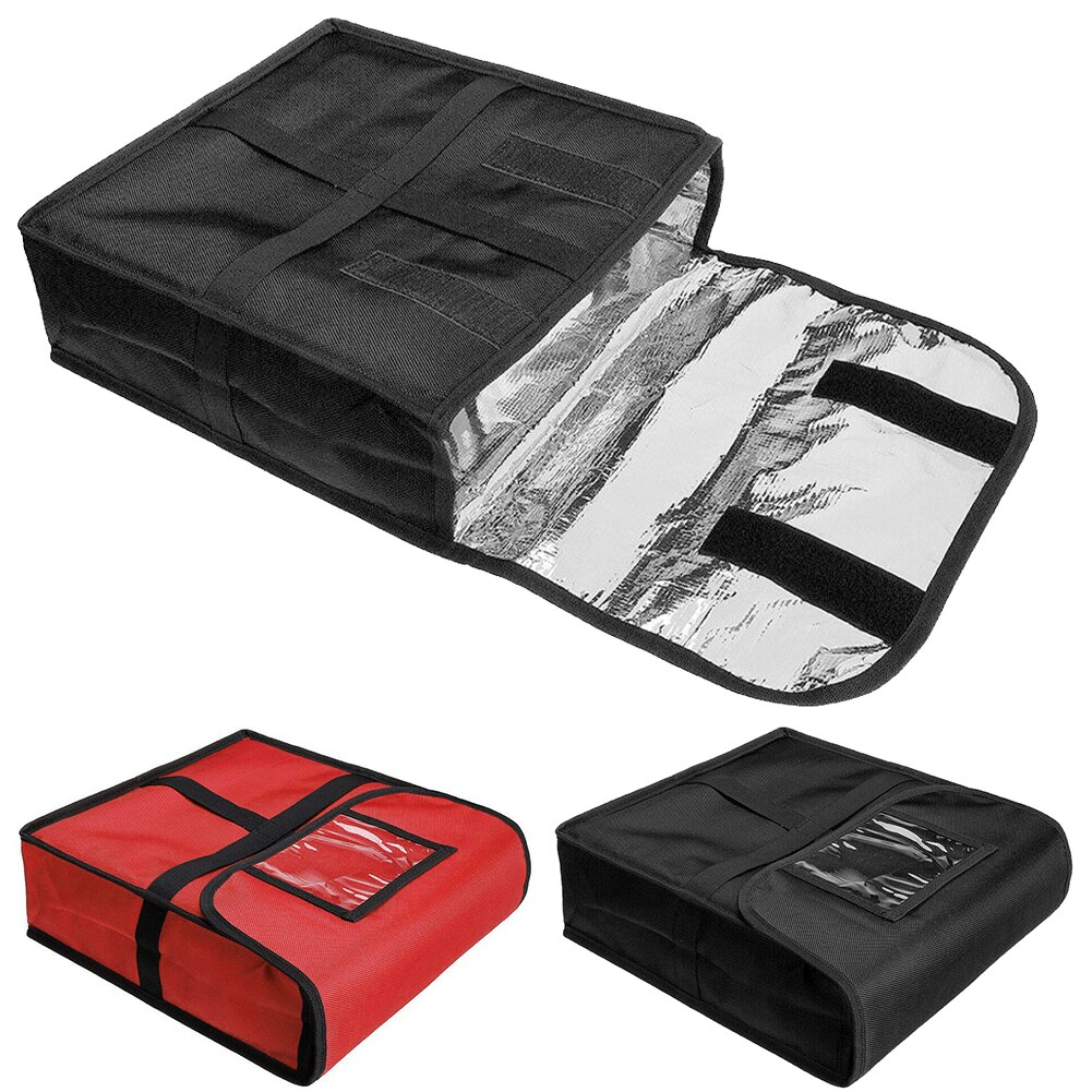 11 Inches Waterproof Box Fresh Takeaway Pizza Bag Portable Container Case Thermal Insulated Wear Resistant Food Storage