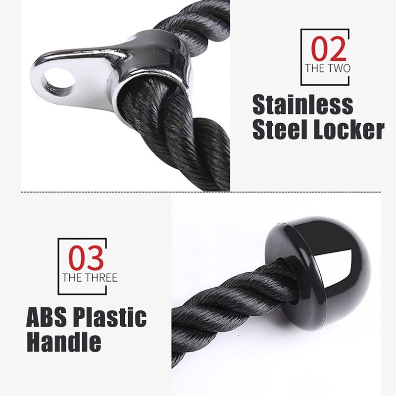 Fitnesscenter fitnessudstyr mave crunches kabel pull down biceps styrketræning bodybuilding øvelse