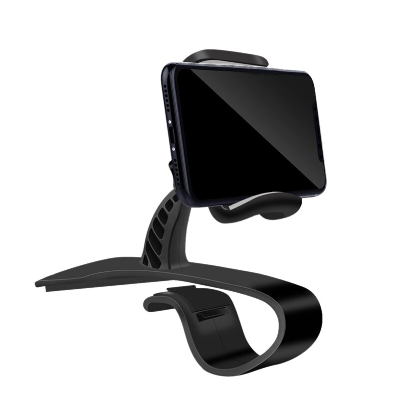 Support pour téléphone de voiture support pour téléphone portable à Rotation de 360 degrés adapté aux Smartphones de 4 à 6.5 pouces, support de montage pour tableau de bord Hud de voiture à 360 °