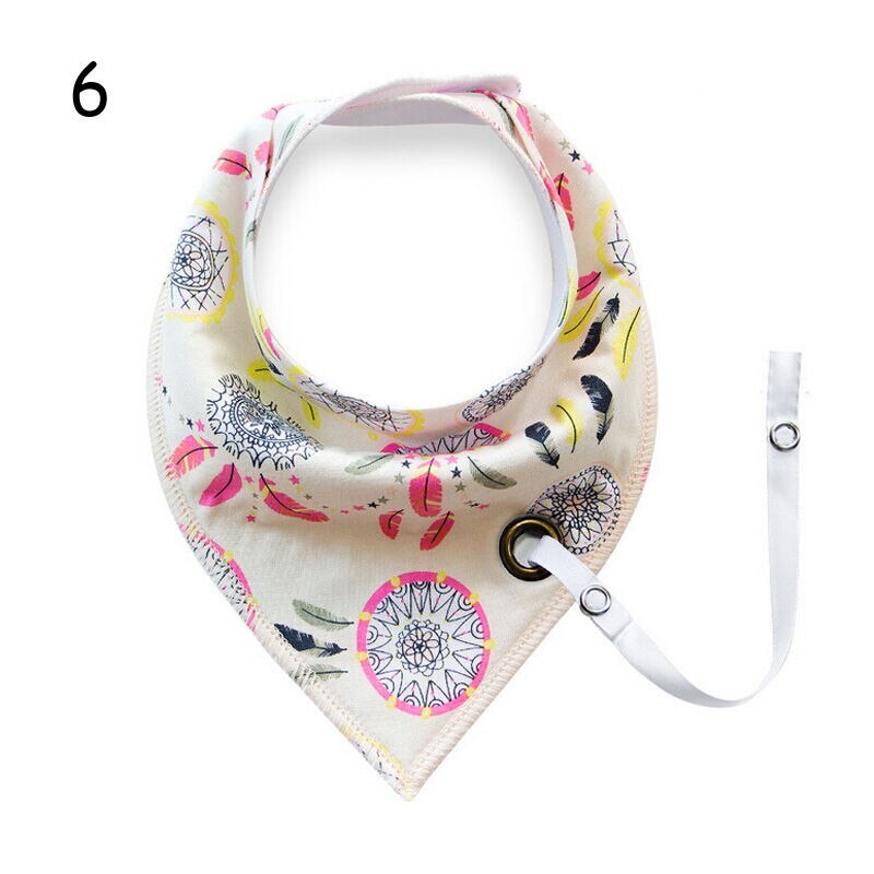 Pudcoco Schattige Baby Jongen Meisjes Speeksel Handdoek Bandana Lunch Bib Burp Doeken Dribble E Kids Head Sjaal: 6
