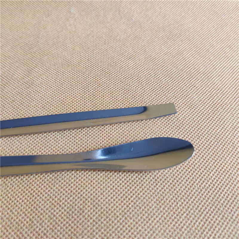 5 stücke 140mm Edelstahl Mikro-medizin Löffel, 14 cm Labor Micromedicine löffel, edelstahl löffel