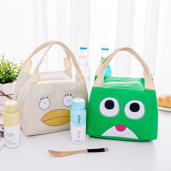 Saco de isolamento grosso portátil, bolsa pequena para refrigerar alimentos, à prova d'água, caixa de gelo