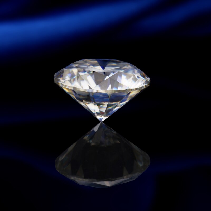 Moissanite Round Brilliant Cut 6.5mm GH 1ct loose moissanites stones jewelry gems for women jewerly making