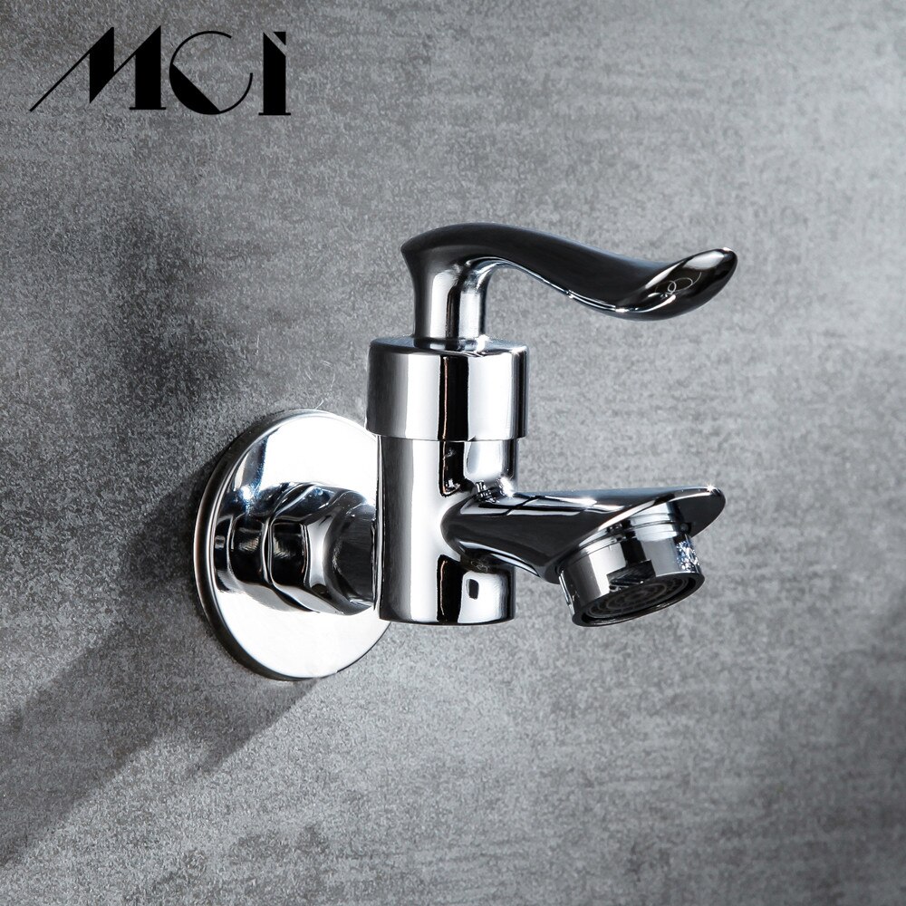 Zinc Alloy Plating Faucet Outdoor Garden Faucet 1/2" Bathroom kitchen /mop Faucet Torneira parede Mci