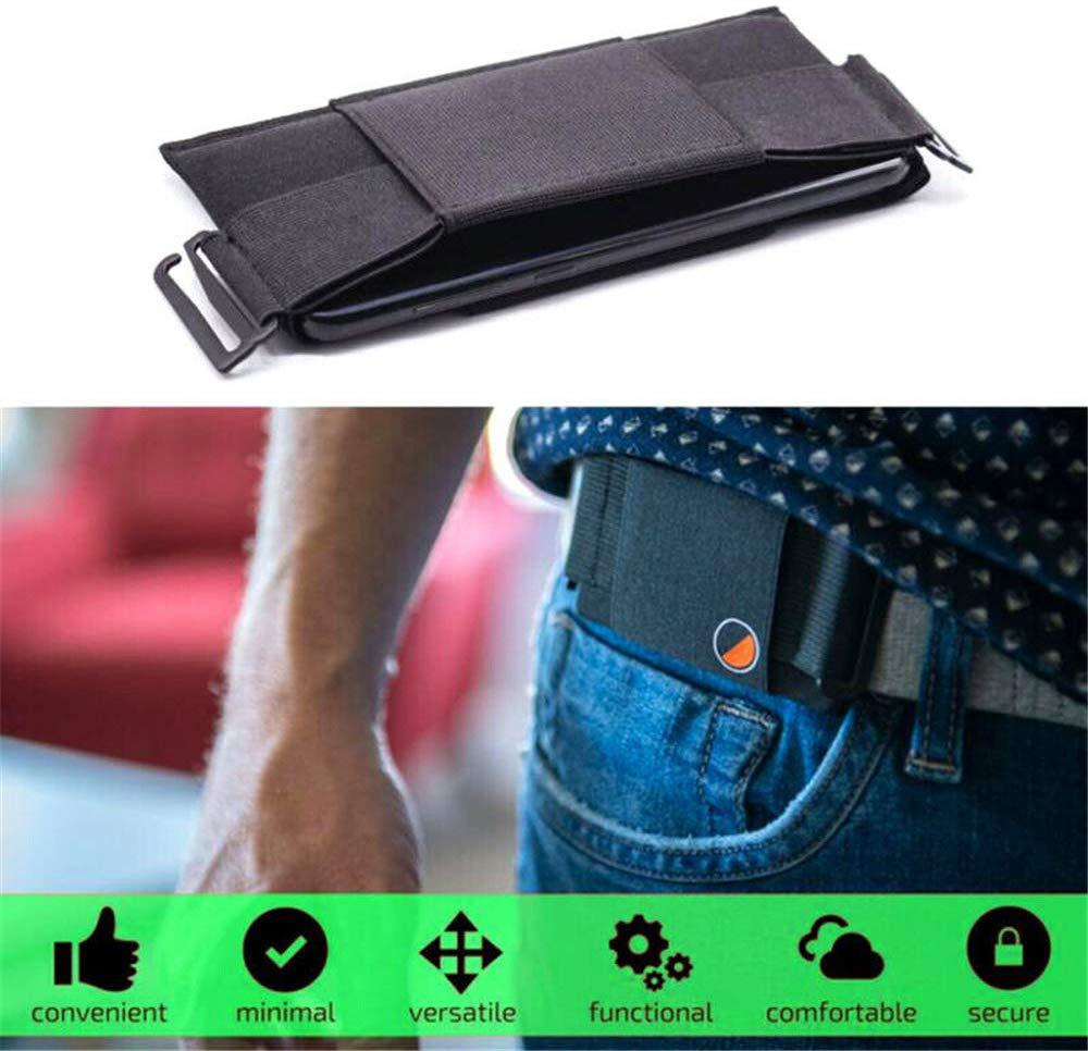 Minimalistische Onzichtbare Portemonnee Draagbare Duurzaam Heuptas Lichtgewicht Mini Pouch Voor Key Card Telefoon Sport Outdoor