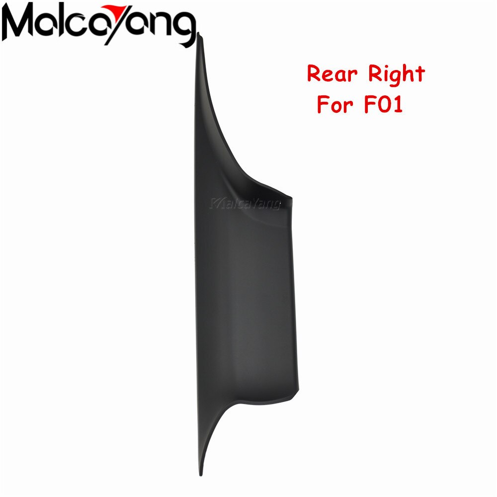 Manijas de puerta Interior de coche trasero izquierdo delantero derecho, Panel de puertas interiores, barra de manija, cubierta embellecedora para BMW serie 7, F01, F02: Rear Right F01