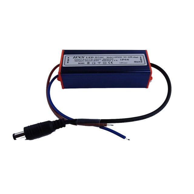 Accessory LED Driver Constant Current Tool Panel lights Lamp With DC jack: 30 42W