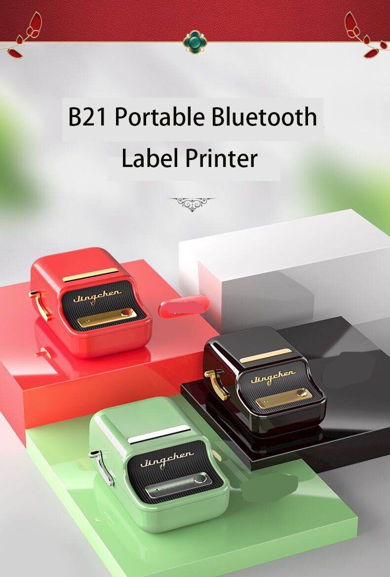 【Niimbot B21/B3S Label】Cartoon Cute Label tape Label Sticker used for B21/B3S Label Maker Label Printer