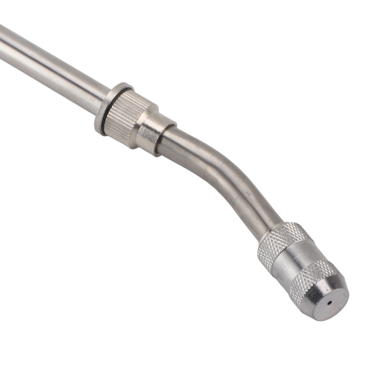 Varita rociadora ajustable de acero inoxidable con boquilla de cobre, varilla rociadora para plantas de riego de jardín, limpieza de automóviles