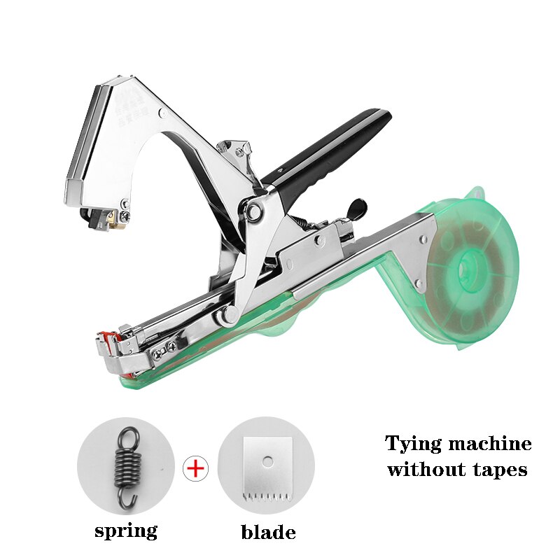 Tying Machine Garden Tools Plant Branch Hand Tying Vegetable Tapetool Tapener Tool Tying Branch Bind: Green tapetool