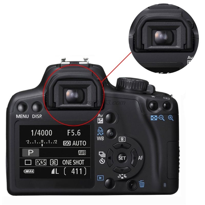 1Pc Oogschelp Oogschelp Zoeker Ef Voor Canon Eos 300D 400D 500D 550D 600D 1000D