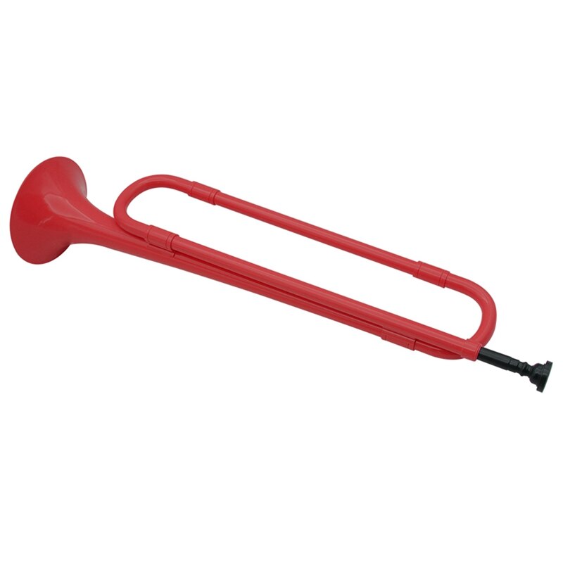 Plasttrumpet - bekvämt ergonomiskt grepp - bb autentiskt ljud för student- och nybörjare abs konstruktion