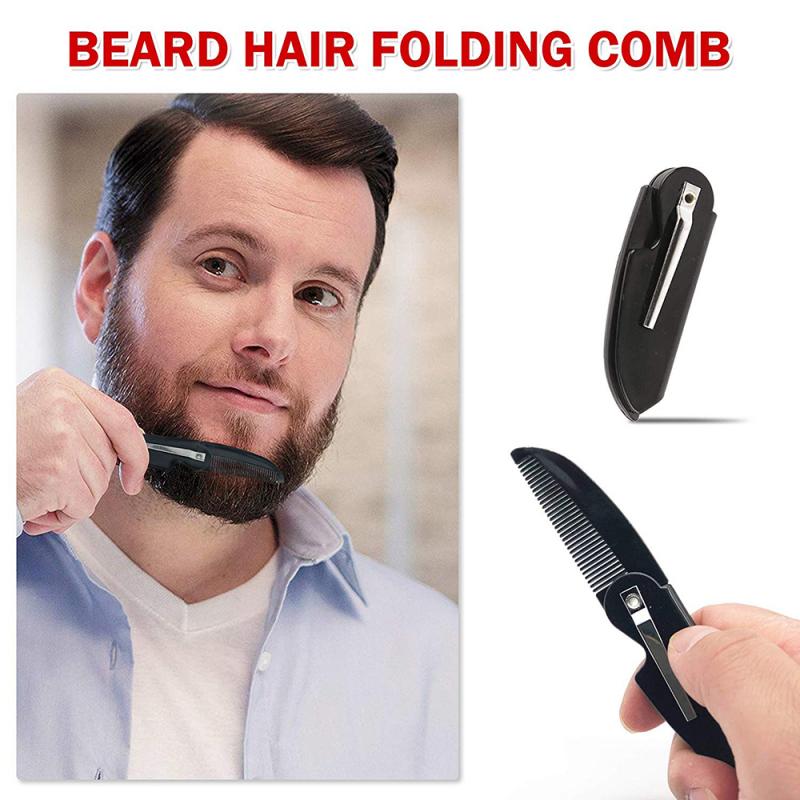 Conjunto de herramientas para el cuidado de la barba y el bigote para hombre