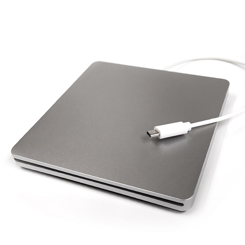 Usb-c superdrive dvd cd-enhet extern rewriter typ-c-brännare bärbar dvd-enhet stöd för windows 8/7/ vista/mac osx bärbar datortillbehör