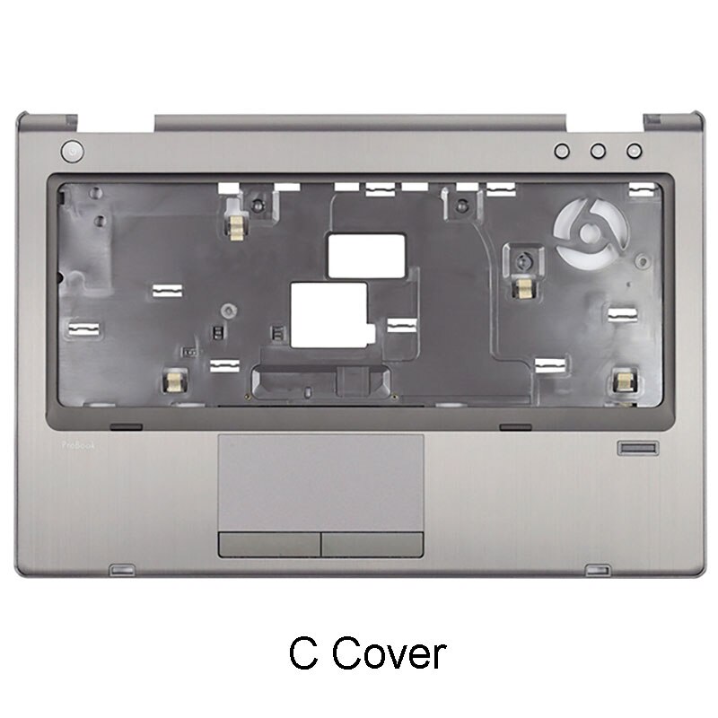 Coque arrière avec repose-paume pour HP Probook, pour modèles 6460B, 6465B, 6470B, 6475B, avec charnières A B, C, D, 684338, 001, 642778, 001,: C Cover