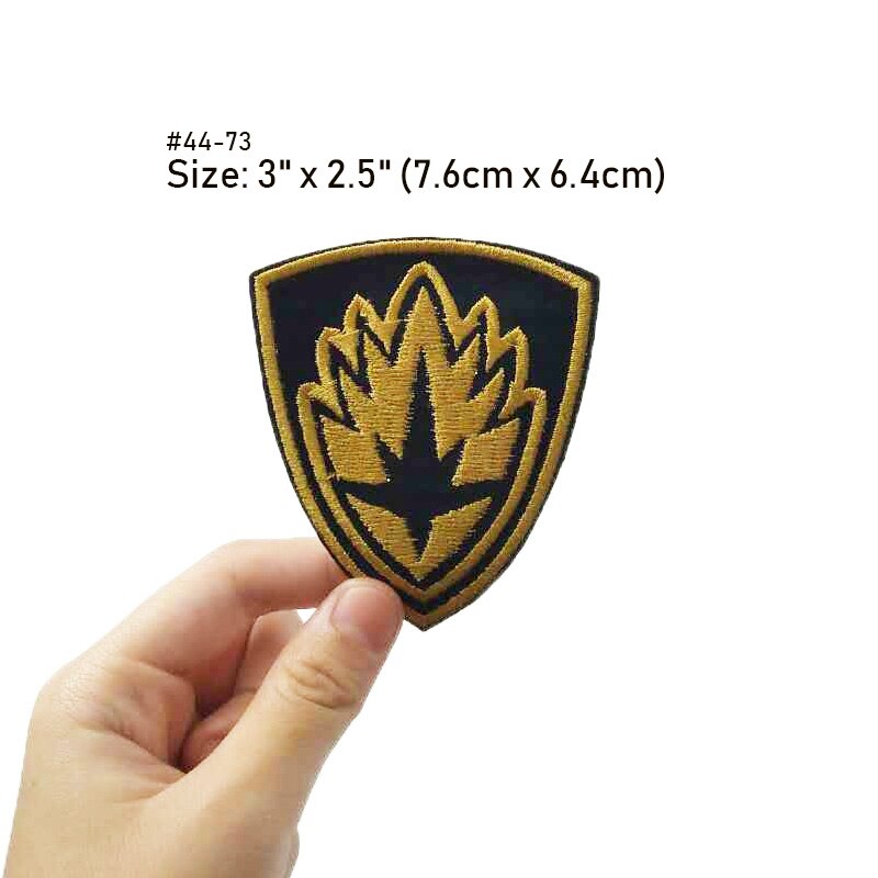 Stargate SG-1 Atlantis Team Guardians of the Galaxy Ravagers Star-Lord Guardians of the Galaxy Rocket Raccoon I Bite iron patch: Black Nickel