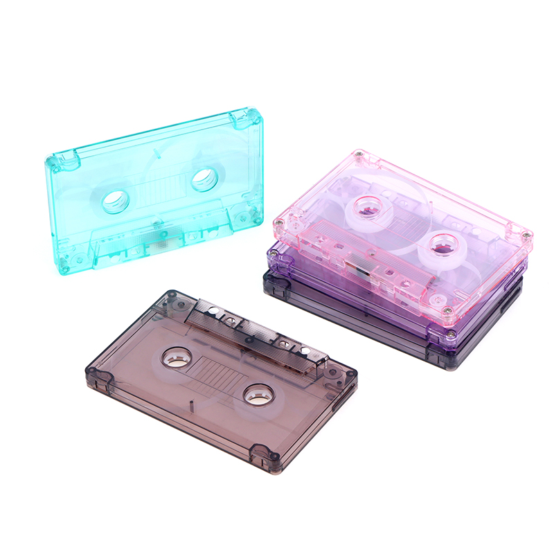 1pc Farbe leere Band hülle Audio- aufnahme Kassetten Band Schale leere Rolle zur Rolle Kassette (kein innerer Kern und äußehe Kasten)