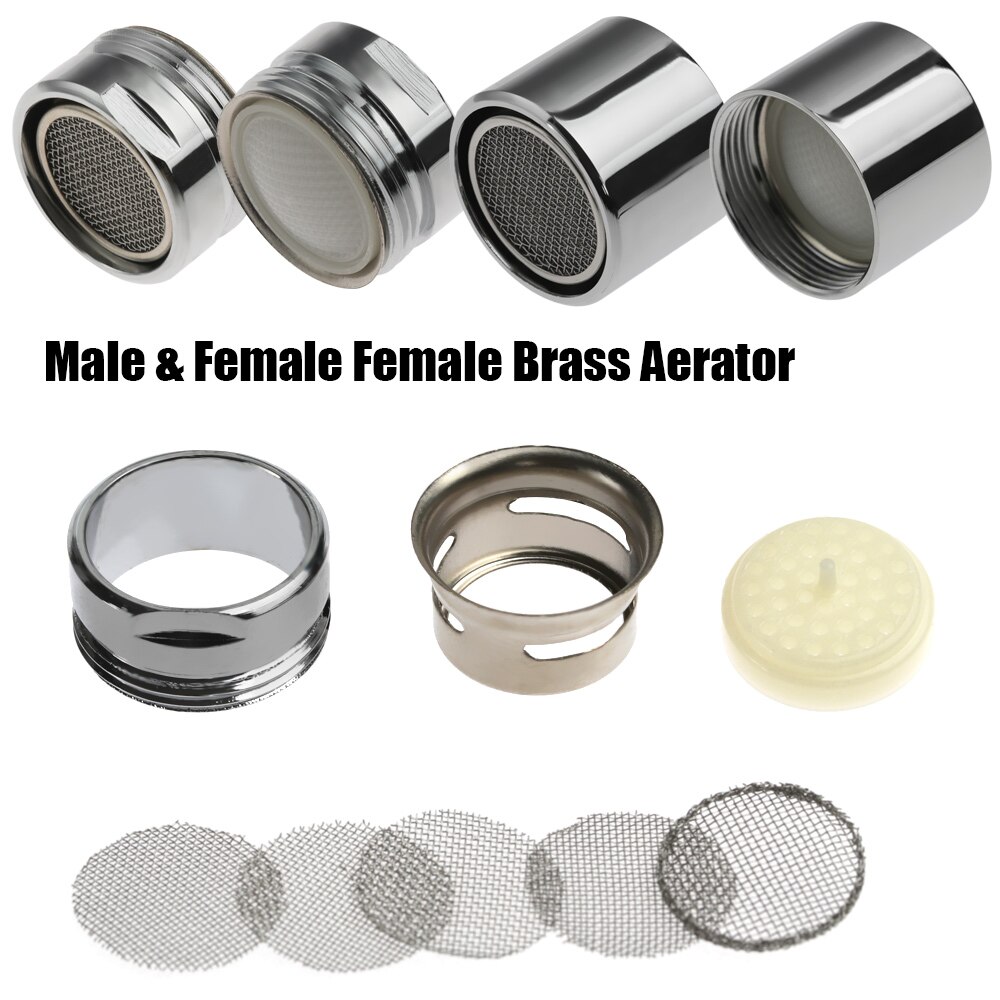 Water Saving Tap Aerator Faucet Male Female Nozzle Spout End Diffuser Filter Bathroom Kitchen Filter Faucet Accessories Bubbler