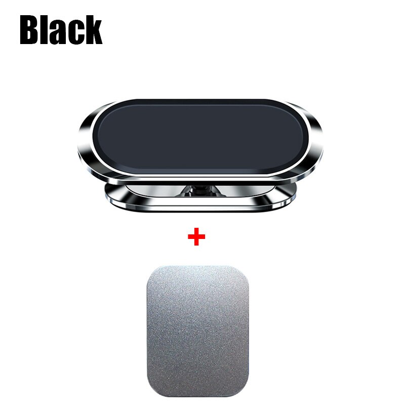 Metal Magnetic Phone Holder 360 Rotating Car Phone Holder Stand Metal Magnet Car Support Suitable for All Smart Phones: 001