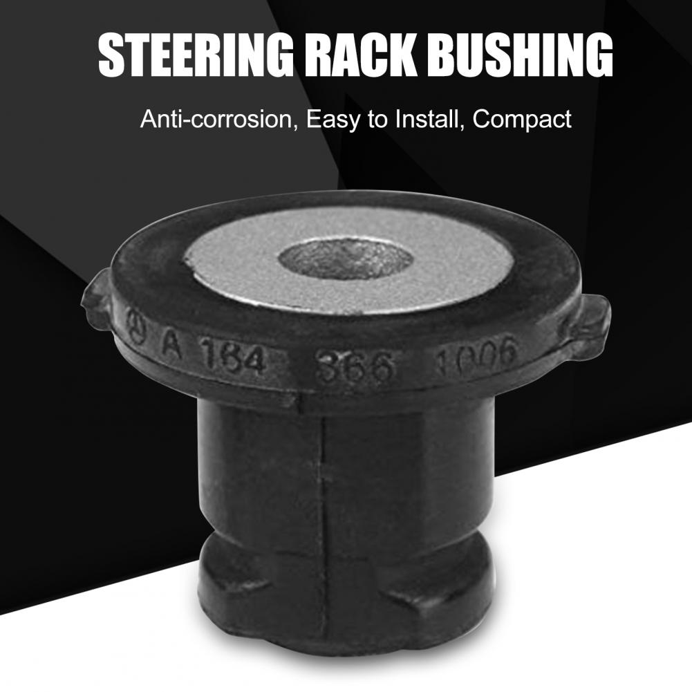 4Pcs Power Steering Bushing Good-toughness Eco-friendly Easy to Install Steering Rack Bushing