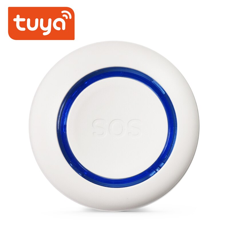 Tuya Smart WiFi SOS panic button Built-in Battery, alarm for elderly/pregnant women/children, USB charging instant notification: WiFi SOS