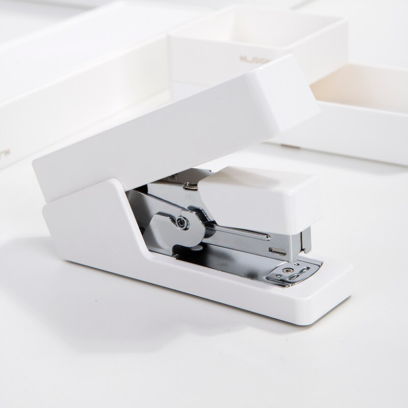 Deli Nusign Effortless Stapler With 1000 Piece Staple 24/6 26/6 Korean Stapler for Stationery Office Accessories School Supplies