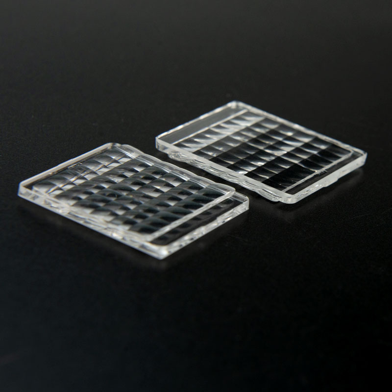 2pcs Defective Dichroic X-cube Optical Prism Cube RGB Splitter Refracted Light Photography: 2pcs-30x25x2mm