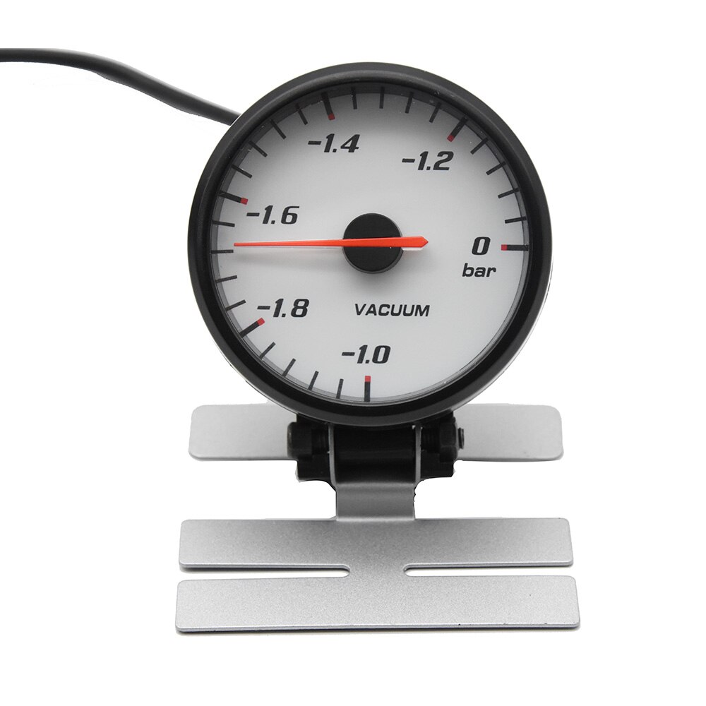 60mm Tachometer Boost Voltmeter Air Fuel Ratio EGT Gauge Vacuum Water Temp Oil Press Oil Temp Car Gauge for 12V Car Blue Backlig