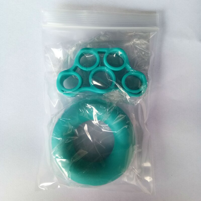 Ejercitador de mano extensor de dedos, ejercitador de muñeca, entrenador de dedos, gimnasio, simulador de guitarra, entrenador de dedos, Piano, ejercicio de agarre de mano: Blue set
