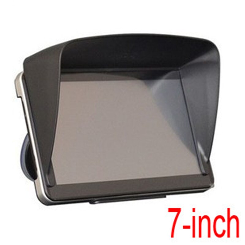 7 inch GPS Sun Shade Anti-glare Visor for 7 inch GPS Navigation - Black