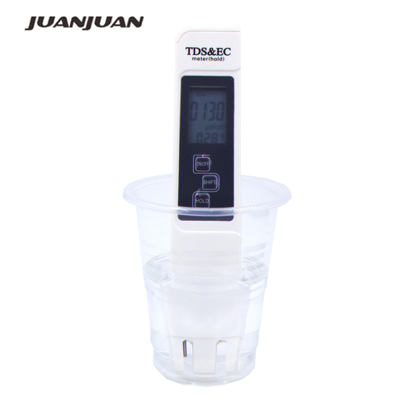 TDS pen Tester EC meter conductivity meter water measurement tool TSD&EC tool meter Function 3 in 1 tds EC 40%off