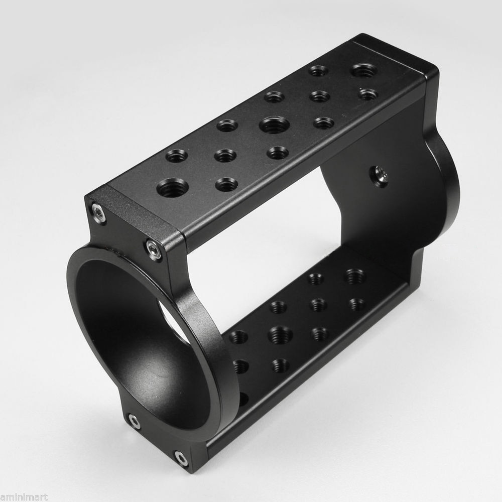 65mm/75mm/100mm Aluminium Half Ball Platte naar Kom Adapter Converter Riser voor Manfrotto Video statief Fluid Head DSLR Rail Slider