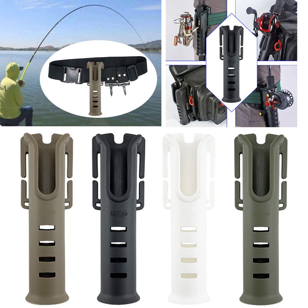 Cinturón para caña de pescar multifunción, soporte para el vientre, soporte para caña de pescar ajustable, cinturón para la cintura