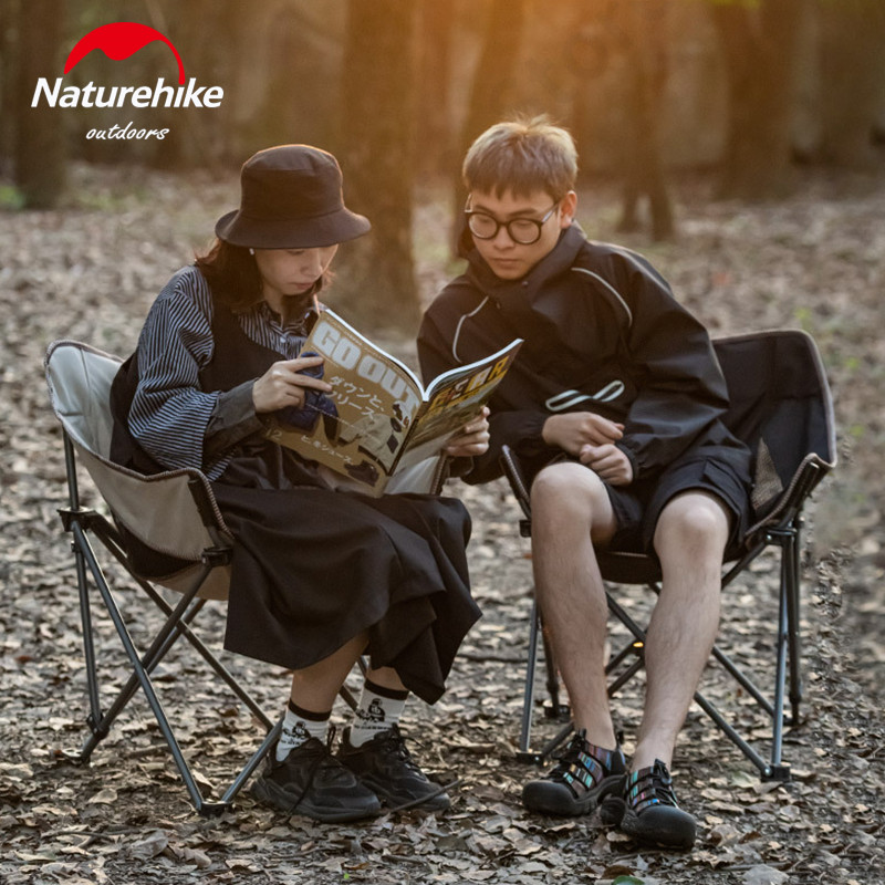 Naturehike Outdoor Ultralight Vouwen Vissen Stoel Camping Draagbare Strand Stoel Stalen Pijp Beugel Lager Gewicht 90Kg Stabiel