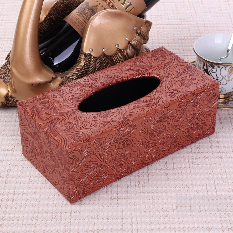 modern rectangular cute tissue box cover car tissue box holder dispensador papel paper dispenser wooden tissue box 519