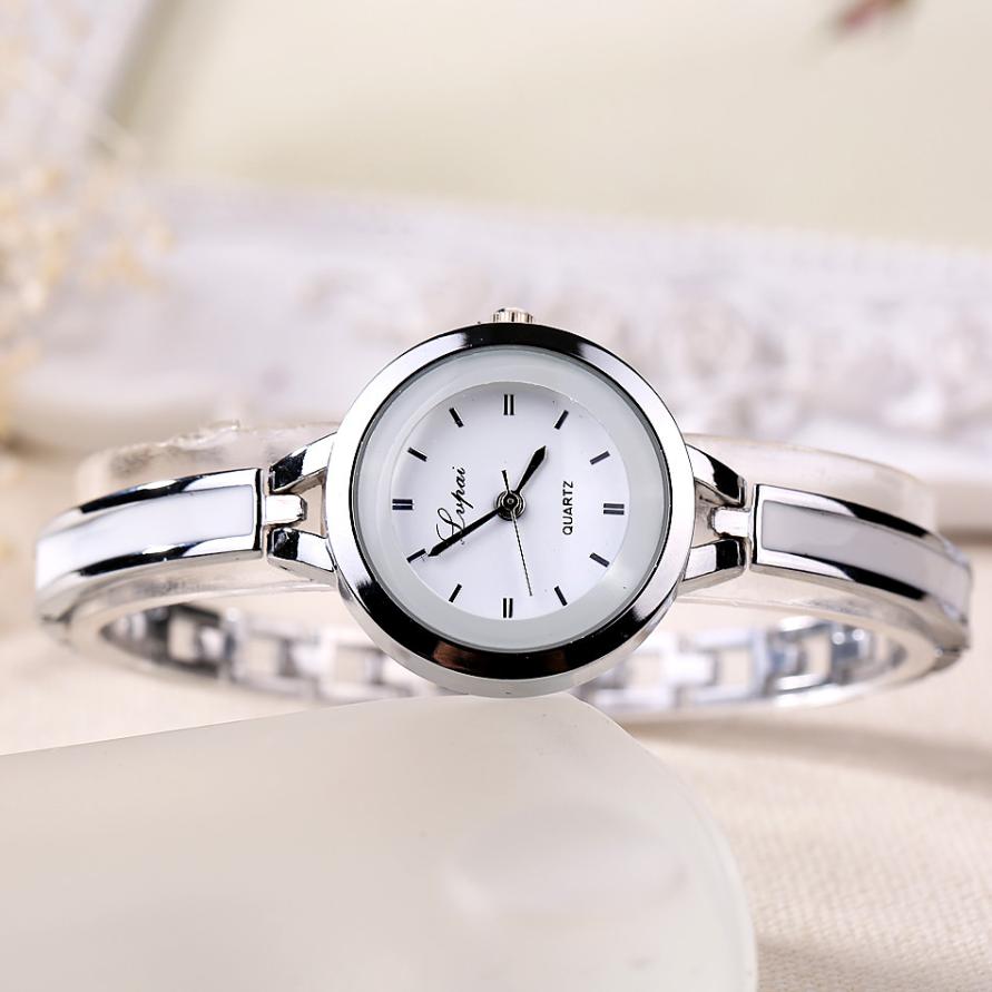 vrouwen Elegante Armband Quartz Horloge Goud Zilver Vrouwen Jurk Horloges Armband Dameshorloge relojes mujer Meisje Horloge