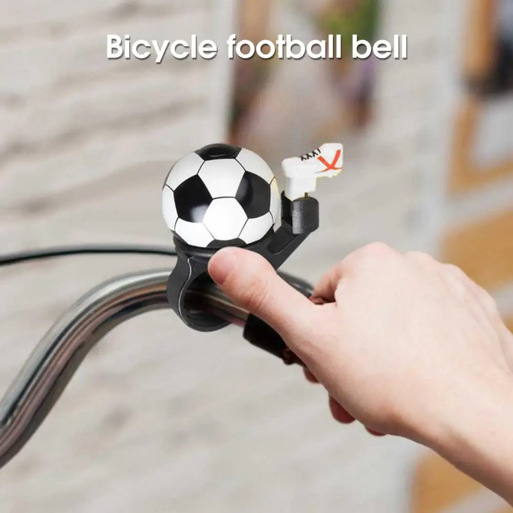 Bicycle Bell Loud Mini Mountain Road Cartoon Football Cycling Bell Ring MTB Safety Cycling Handlebar Football Bell Ring Horn