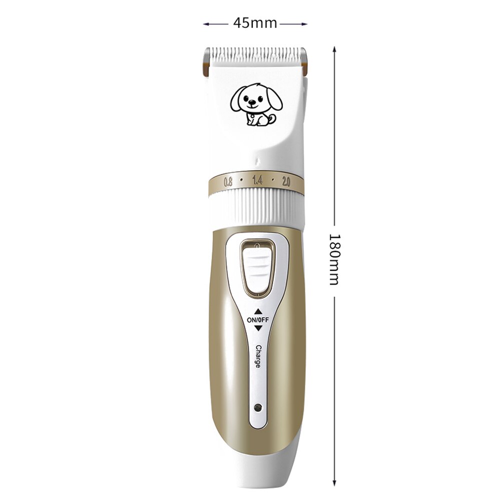 Dyrepleje klipper genopladeligt hundehårtrimmer katteklippemaskine kattehundhårtrimmer grooming cutter
