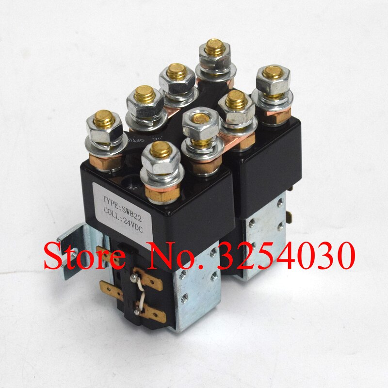 Beautiful Domestic DC Contactor 24V 100A ZJW100A-2T Replacing Imported Albright 24V 100A SW822 HL or HC Electric Forklift