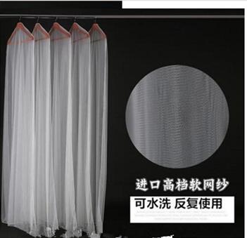 Lengte 180 cm Goedkope Trouwjurk Zakken Kleding Stofkap kledingstuk Zakken Bruidsjurk Zak Voor Mermaid Trouwjurk Cover 10 st