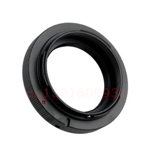 Inseguimento libero 10 pz in alluminio lente filtro Anello Adattatore per Telescopio T2 T-montare lente per canone 60D 5D II 5D III Macchina Fotografica