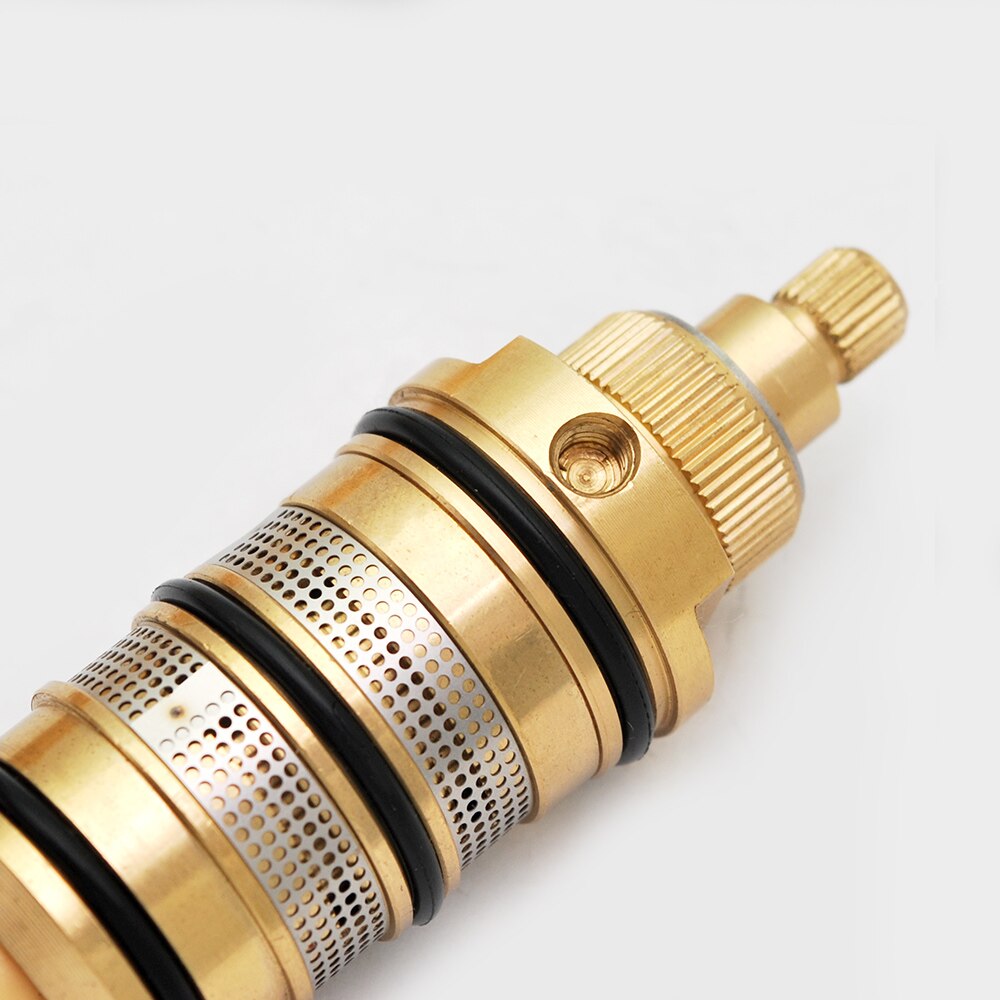 Messing Thermostatische Spool Koperen Kraan Cartridge Bad Mengkraan Douche Mengkraan Pas De Mixing Watertemperatuur