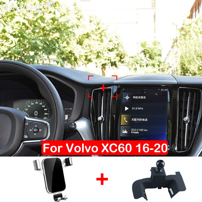 Car Phone Holder For Volvo XC60 Accessories Air Vent Mount Cell Stand