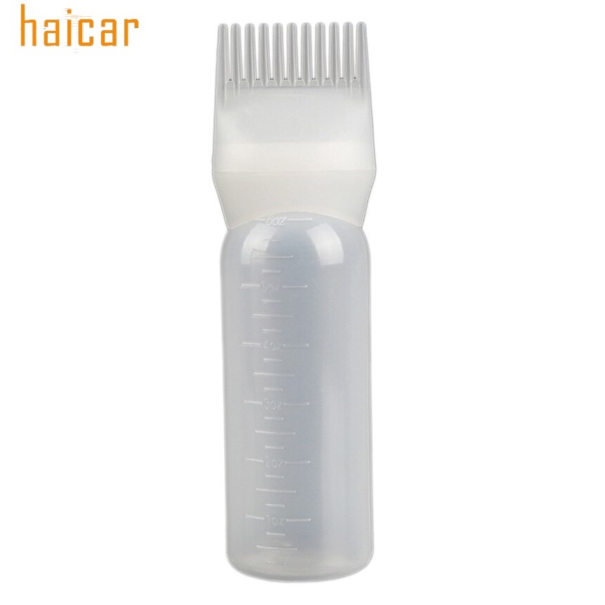 Bote aplicador de tinte para el cabello 1 unidad dispensado de coloración del cabello en salón teñido con cepillo 170613