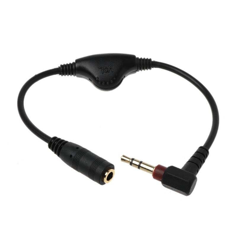 3.5Mm 3.5Mm Jack Aux Man-vrouw Adapter Verlengkabel Audio Stereo Cord Met Volumeregeling Oortelefoon Hoofdtelefoon draad Voor