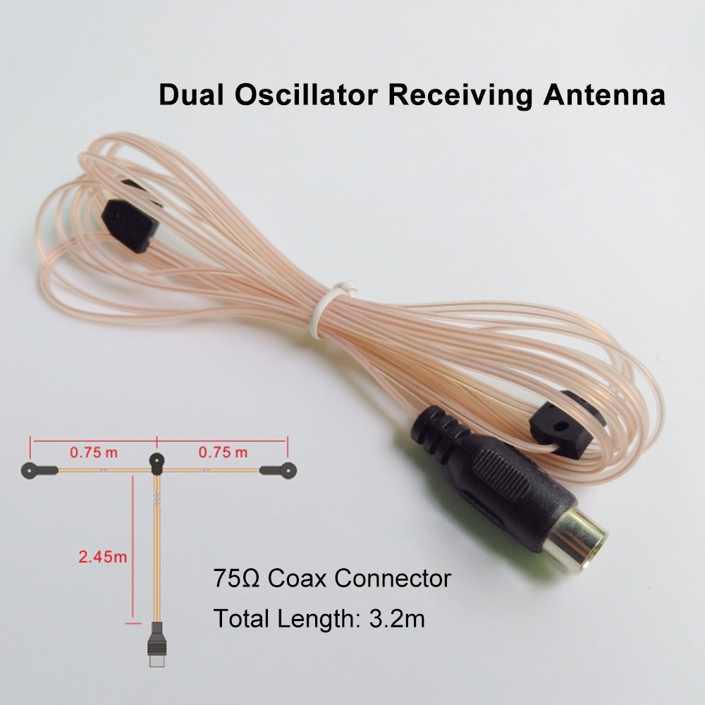 108 Radio Antenna for TV Tuner Card Amplifier MD Desktop Radio Receive FM Signal Radio Antenna