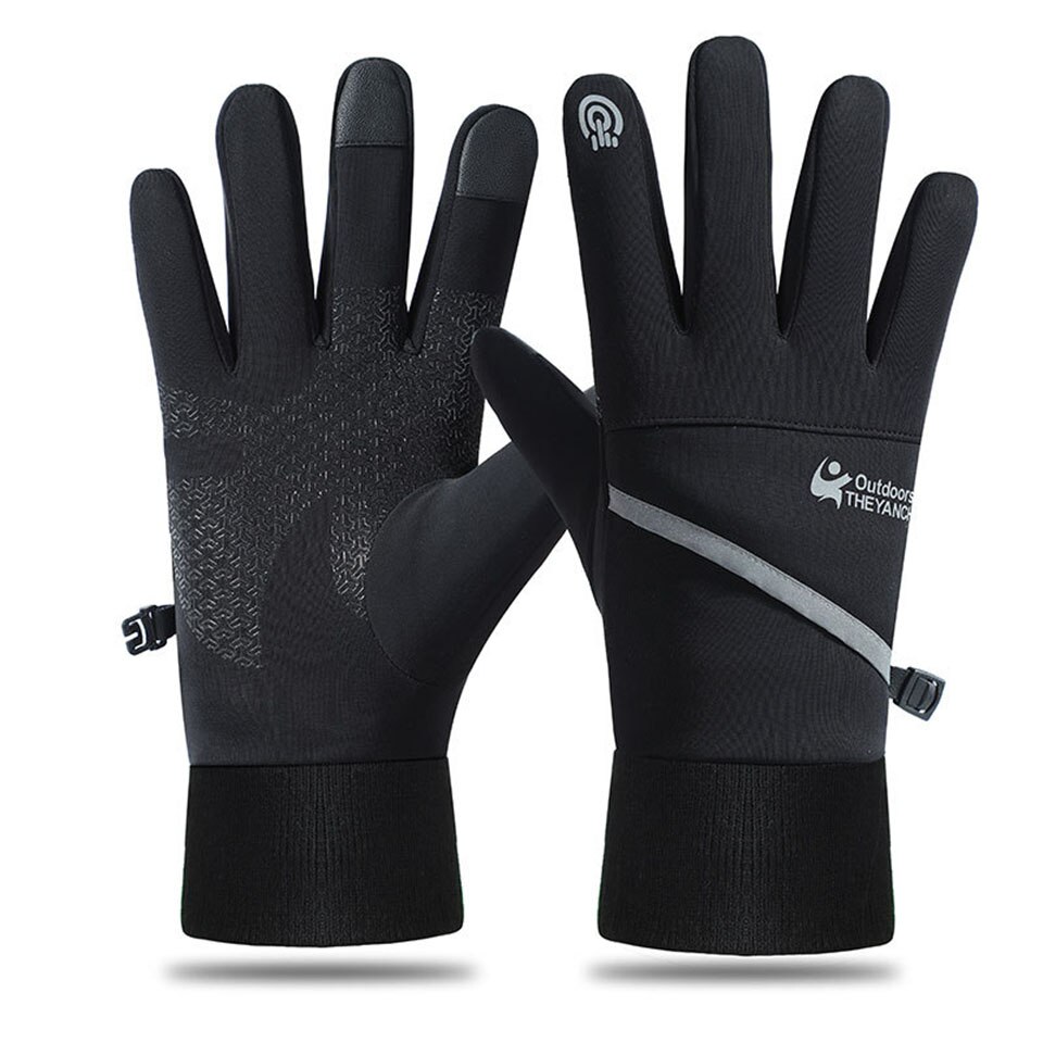 Unisex Fietsen Glovess Winter Warme Comfortabele Handschoenen Skatboard Handschoenen Anti-Slip Waterdichte Outdoor Sport Handschoenen