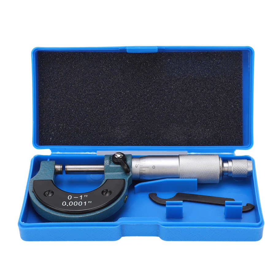 Micrometro digital 0-25mm/0-1 polegada 0.0001in sistema britânico fora do diâmetro micrômetro medição ferramenta de medição micrômetro