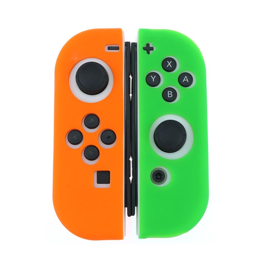 JCD Silicone Anti-Slip Skin Case For Switch NS JoyCon Rubber Soft Protective Shell Cover For Nintend Switch Joy-Con Controller: IF